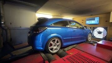 Vauxhall Astra VXR dyno @ RnD Motorsport 