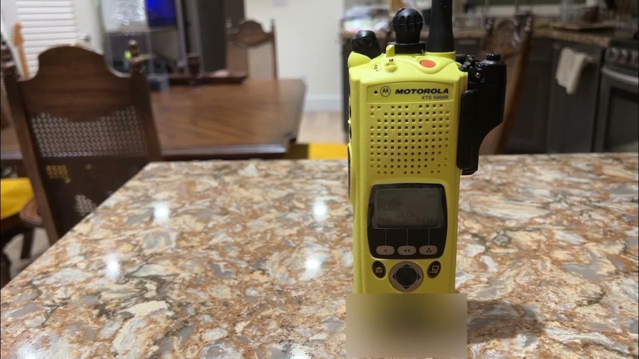 Motorola XTS 5000R Model II One Of My Favorite Transceivers YouTube