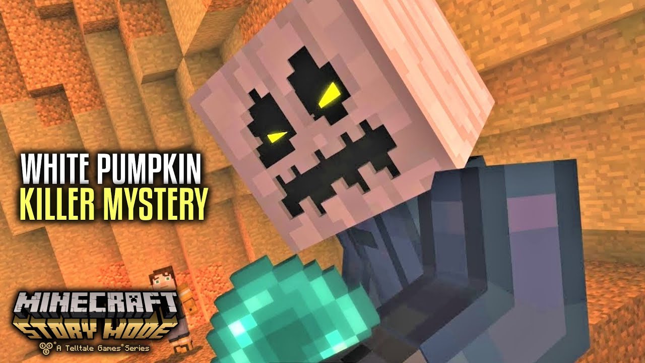 WHITE PUMPKIN KILLER MYSTERY | Minecraft: Story Mode - Episode 6 (4K ...