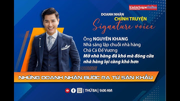 MC Nguyên Khang, chủ nhà hàng Chả Cá Đế Vương: mở nhà hàng đã khó, đóng cửa lại càng khó hơn