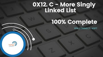 0x13 - C   MORE SINGLY LINKED LISTS (100% Solved) #C programming #git #github