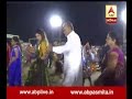 Parshottam rupala and sanghani play garba in amreli