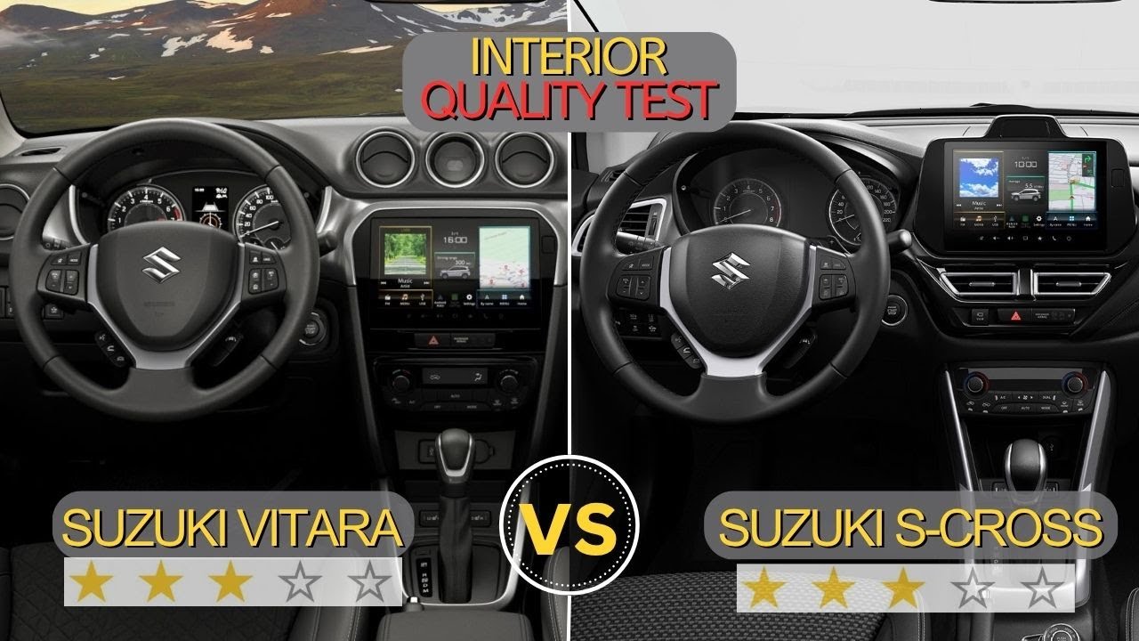 Suzuki Vitara Vs Suzuki S-Cross (2025) | The ultimate QUALITY and PRACTICALITY Test!