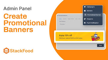 How to add Promotional Banner on Admin Panel? 6amTech