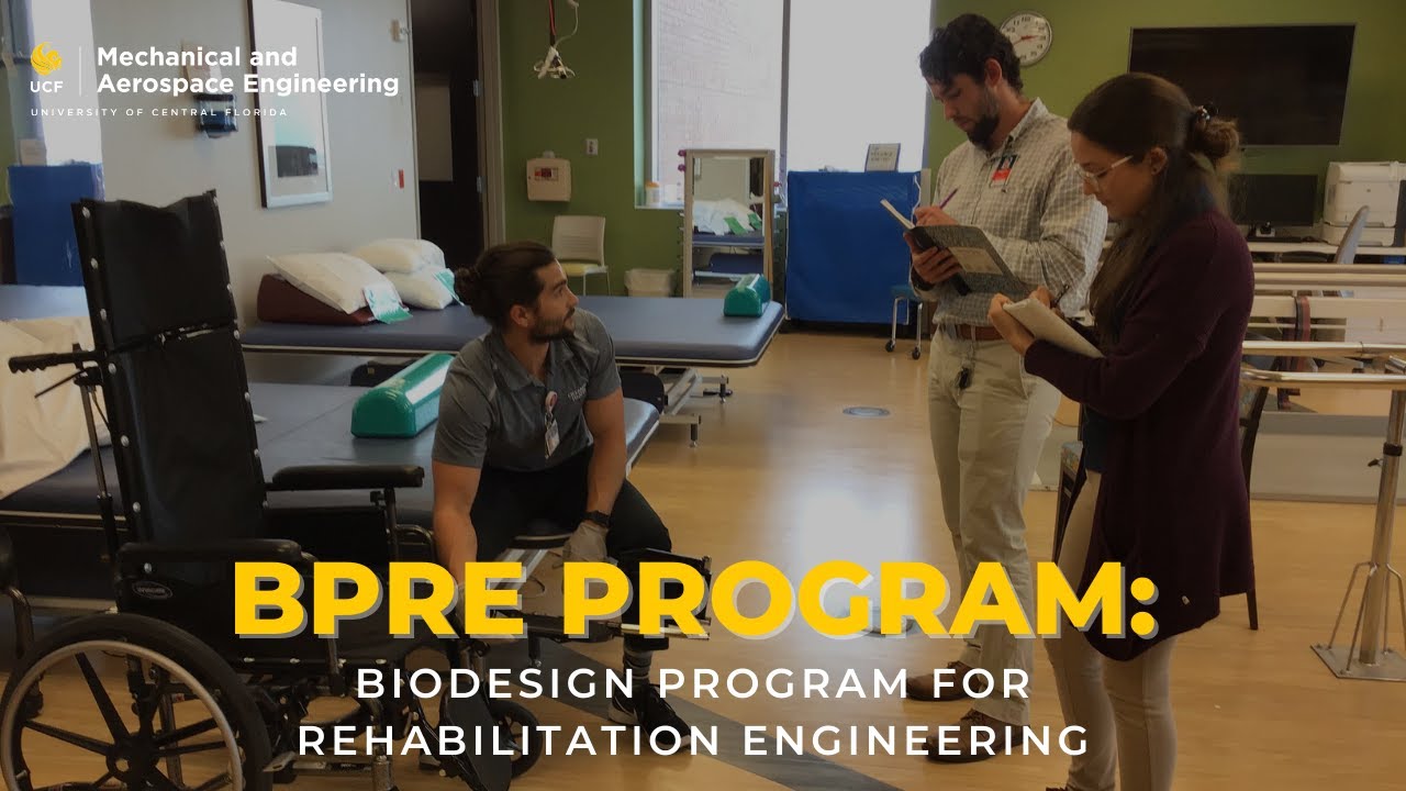 Biodesign Program in Rehabilitation Engineering - YouTube