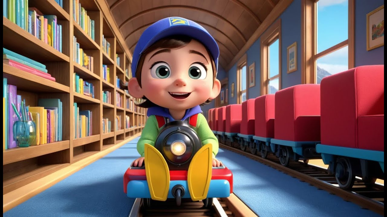 Colorful Cars of the Toy Train | Learn Colors & Count with Choo-Choo Fun! | Educational Rhyme for