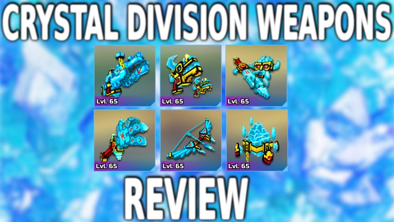 Crystal Division Weapons Review - Another Ultimatum 2.0 (Pixel Gun 3D ...