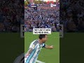 Messi gave the fans what they were waiting for 🇦🇷