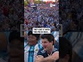 Messi gave the fans what they were waiting for 🇦🇷