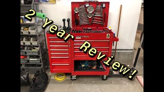 Harbor Freight US General Tool Cart 2 Year Review.and Tour