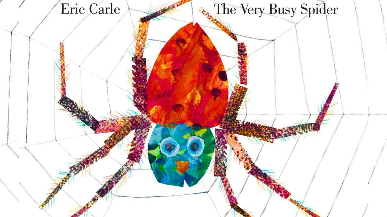 Read Aloud The Very Busy Spider By Eric Carle - YouTube