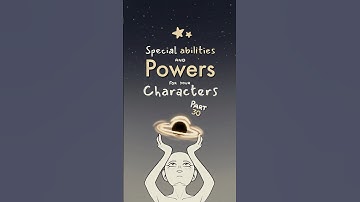 special ability and power ideas for your characters, part 30 🌋#writing #oc #art #originalcharacter
