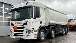 Scania P500 8x2 Tankfahrzeug | Esterer Tankaufbau #truck #scania #tankwagen