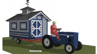 T310 - Chicken Trailer Plans Construction - Chicken Trailer Design - How To Build A Chicken Trailer ... Principles of design 