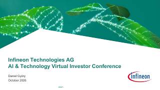Infineon Technologies AG  (OTCQX: IFNNY | FSE: IFX): Virtual Investor Conferences