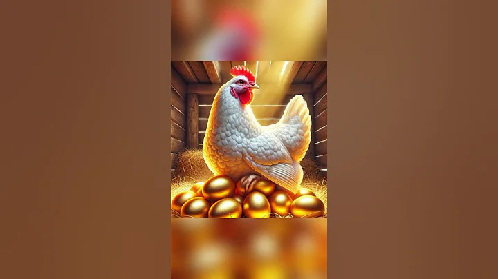 The Goose That Laid The Golden Eggs And The Farmer. 🥚💰
