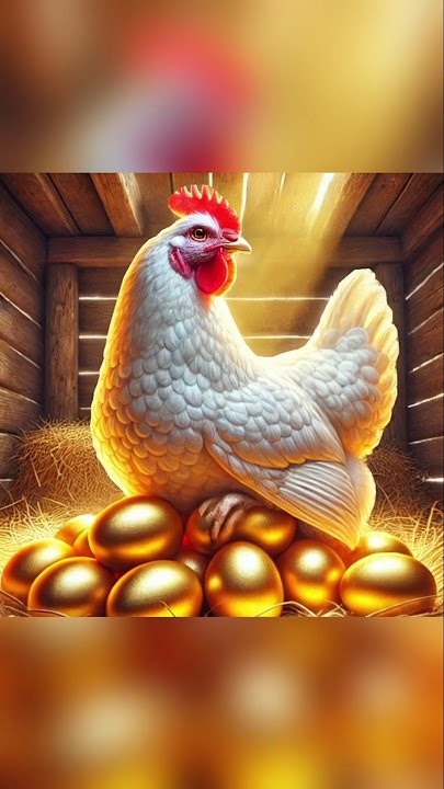 The Goose That Laid The Golden Eggs And The Farmer. 🥚💰