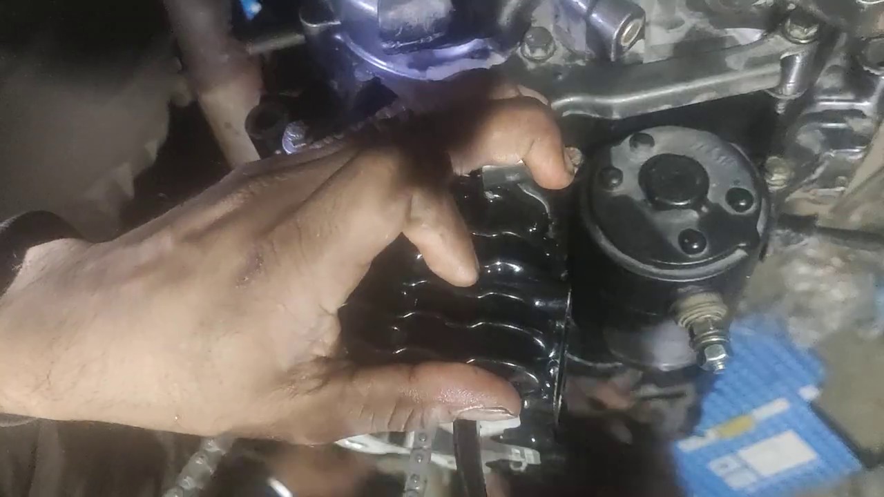 How to Bajaj discover 100 m engine fitting complete YouTube
