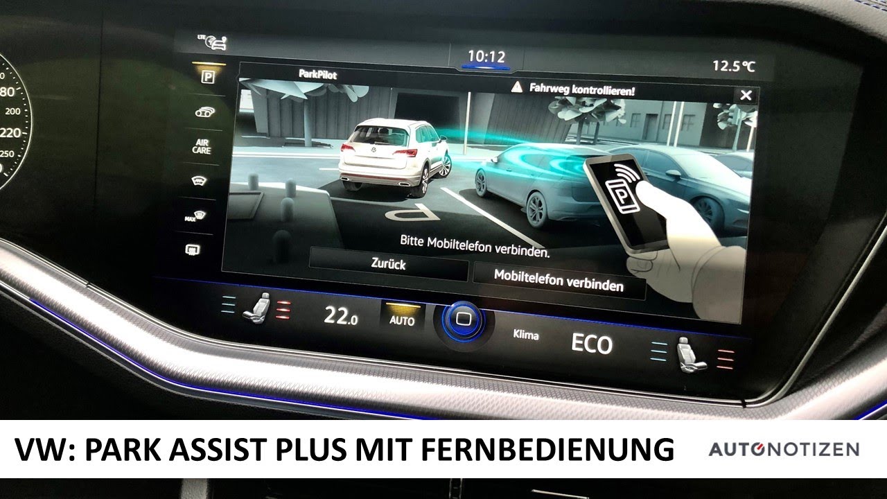 Was Kostet Die Park-distanz-kontrolle Beim Vw www.youtube.com