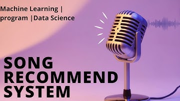 Songs Recommender System | Content based recommender system with the help of Streamlit Framework