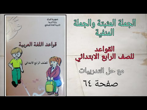 منفيه مثبته ام بيئتي لن الوث امثله جملة