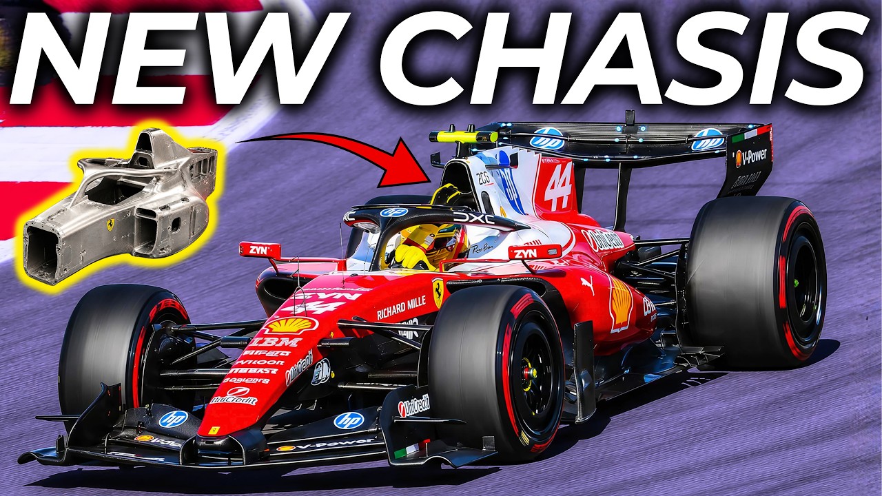 Hamilton's New Chassis Arrived At Zandvoort!