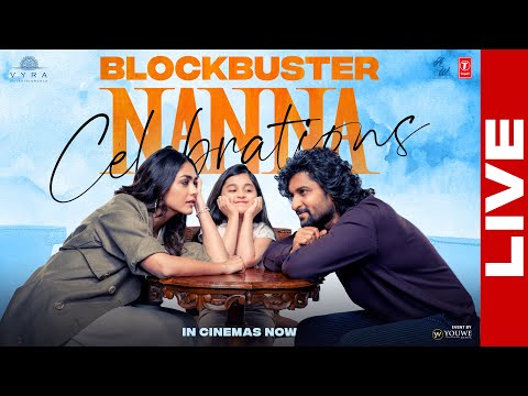 #HiNanna Blockbuster Nanna Celebrations LIVE | Nani | Mrunal Thakur | Shouryuv | YouWe Media