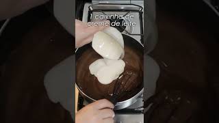 Pavê cremosão de brigadeiro! Fica divino e é muito fácil de fazer