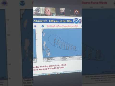 GHS/OCD Heavy Weather Briefing | 2:30PM on October 16 2026