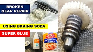 {752} How To Repair Broken Plastic Gear