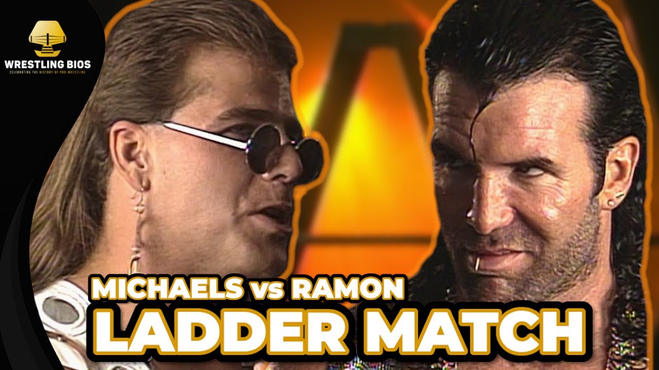 The WrestleMania X Ladder Match Razor Ramon vs Shawn Michaels YouTube