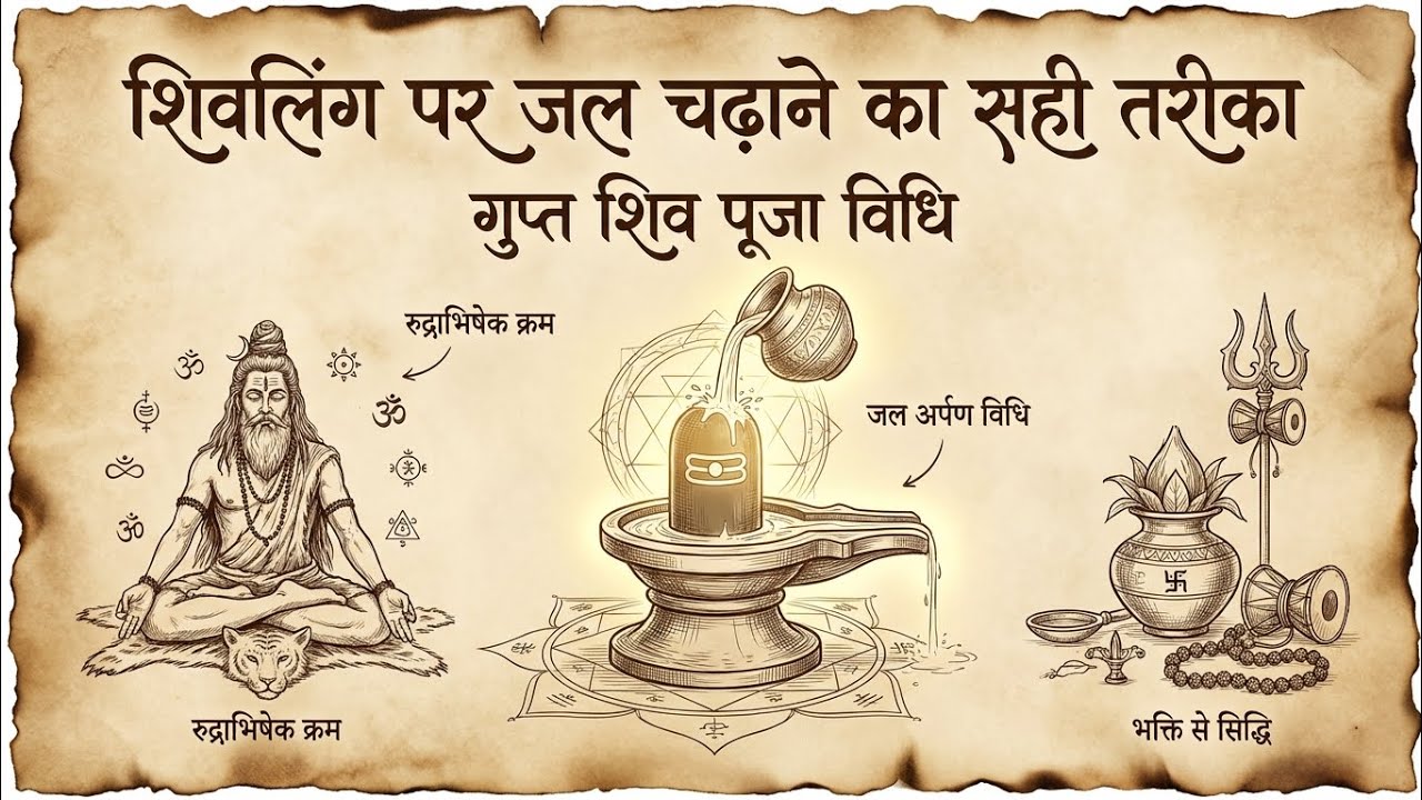 शिवलिंग पर जल चढ़ाने का असली विज्ञान | 90% लोग नहीं जानते l