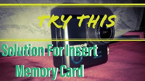 Supremo 4k Problem insert memory card tips ,baka makatulong to sa mga sira ang dash cam nila.