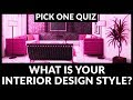 What interior design style suits your personality?