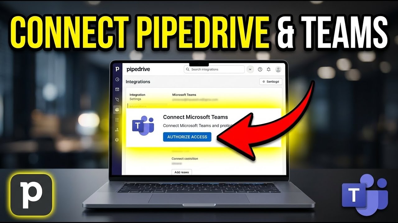 How to Configure Pipedrive with Microsoft Teams - Easy Tutorial - YouTube