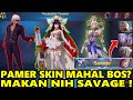 KARMA MUSUH PAMER SKIN MAHAL ! KITA BALAS KASIH SAVAGE BIAR DIA DIAM ! - Mobile Legends 19 Detik