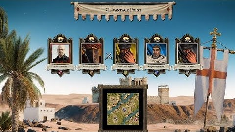 Stronghold crusader definitive edition Classic trails mission # 71 Vantage Point 2 🆚 3