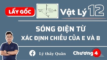 Sóng Điện Từ_Xác Định Chiều Của Véc Tơ Điện Trường Và Từ Trường II Lý Thầy Quân #lythayquan
