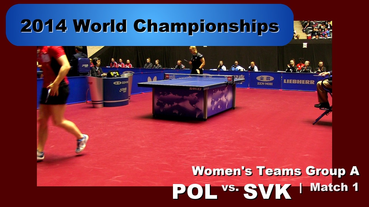 2014 WTTC Women's Team - Group A: POL - SVK Match 1: Natalia Partyka v Barbora Balazova
