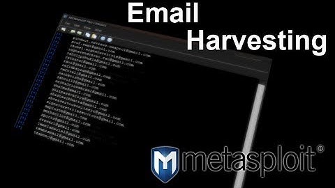 Email harvesting with metasploit,Email Gathering