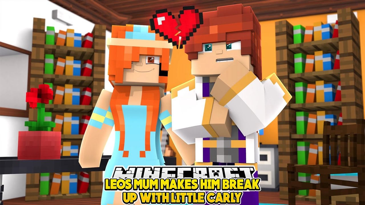 BREAKING UP WITH LITTLE CARLY FOR MY MOTHER?? Minecraft Magic School | w/Raven | Custom Roleplay
