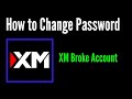 How to change password on XM broker account / XM account password change