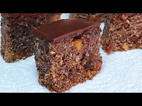 עוגת פרג מהירה פרווה עם ציפוי שוקולדי @bkalykalut7