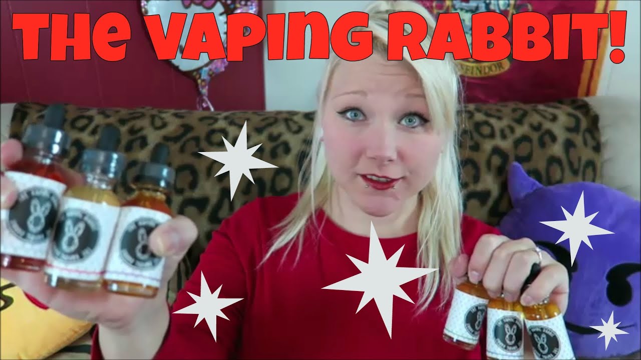 The Vaping Rabbit eLiquid Review! Oh so tasty! | TiaVapes Review