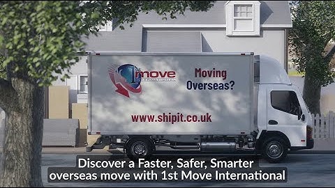 International Removals with 1st Move International