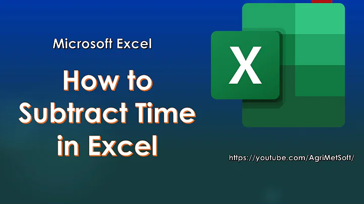 How to Subtract Time in Excel | Calculate Time Difference in Excel