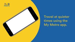 My Metro app - Intent to travel 20 sec screenshot 2