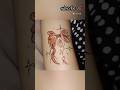 Mehandi Butterfly 🦋 tattoo design 🥀😍 #art #shorts #tattoo #drawing #artist