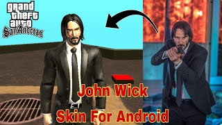 [GTA San Andreas]:- John Wick (2.0) PC Skin For Android/IOS || How To Install || KEASTBOYGAMING