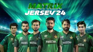 Presenting Pakistan's 𝐌𝐚𝐭𝐫𝐢𝐱 𝐉𝐞𝐫𝐬𝐞𝐲'𝟐𝟒! | ICC Men's T20 World Cup 2024 Resimi